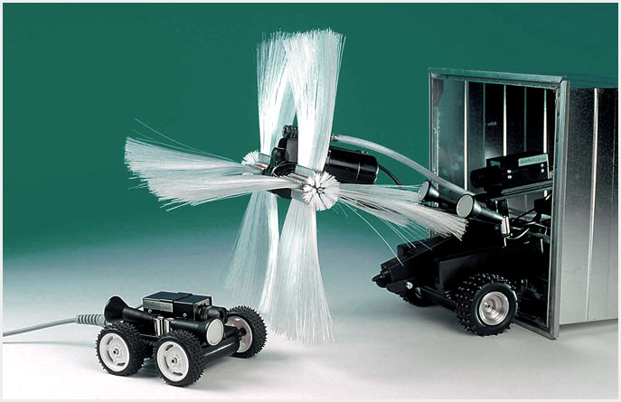 Robot Clean System brush robot